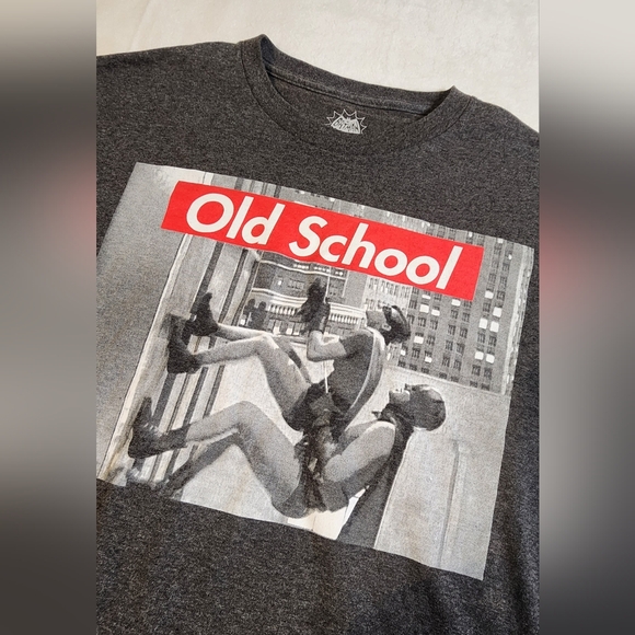 DC Comics Other - DC Comics Retro Batman Gray Graphic T-Shirt, Old School, 60's Adam West, XL